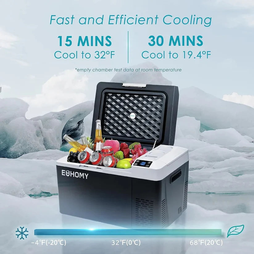 Freeze YES® - Car Refrigerator 12/24V DC 110-240V AC