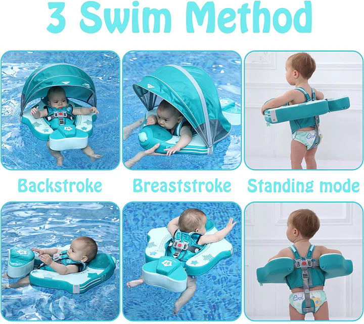BabySun® - Baby Swim Float With Canopy