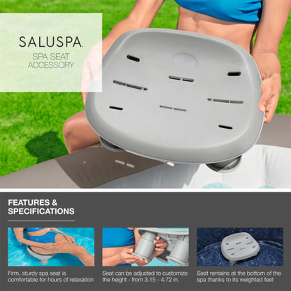 GO SPA® Coleman - Hot Tub with LED Mood Lighting & Bubble Jet Massage
